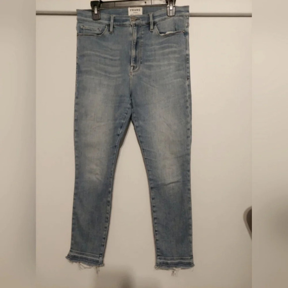 Frame Denim Ali high rise cigarette jean size 31 - Picture 2 of 6